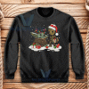 Baby Yoda And Groot Christmas Sweatshirt Adult Size S-3XL