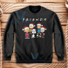 Snoopy And Friends Chirstmas Sweatshirt Adult Size S-3XL