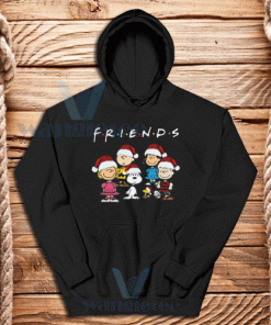 Snoopy And Friends Christmas Hoodie Adult Size S-3XL