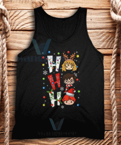 Ho Ho Ho Harry Potter Christmas Tank Top Adult Size S-2XL