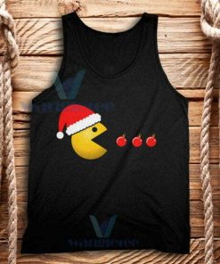 Pac Man Christmas Tank Top Unisex Adult Size S-2XL