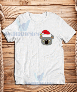 Cute Christmas Koala T-Shirt Adult Size S - 3XL