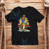 Simpsons Christmas Tree T-Shirt Adult Size S - 3XL