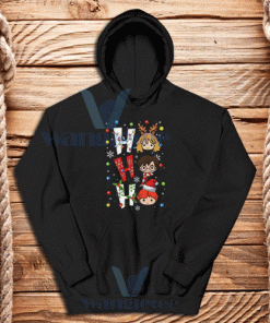 Ho Ho Ho Harry Potter Christmas Hoodie Adult Size S-3XL