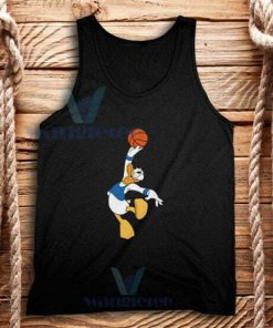 Donald Duck Slamdunk Tank Top Adult Size S-2XL