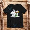 Frosty And Bumble Christmas T-Shirt Adult Size S - 3XL