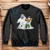 Frosty And Bumble Christmas Sweatshirt Adult Size S-3XL