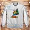 Minions Christmas Banana Sweatshirt Adult Size S-3XL