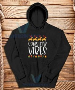 Cute Christmas Vibes Hoodie Adult Size S-3XL