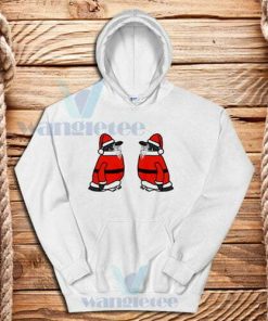 Cute Penguins Christmas Hoodie Adult Size S-3XL