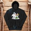 Frosty And Bumble Christmas Hoodie Adult Size S-3XL