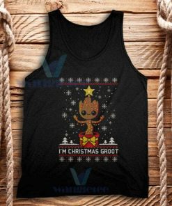 Christmas Groot Graphic Tank Top Unisex Adult Size S-2XL
