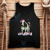 Cow Santa Hat Christmas Tank Top Adult Size S-2XL