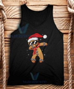 Dabbing Gingerbread Tank Top Adult Size S-2XL