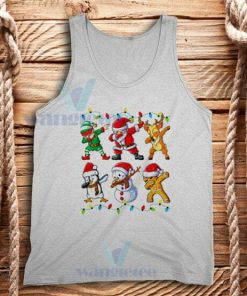 Dabbing Santa Elf Tank Top Unisex Adult Size S-2XL