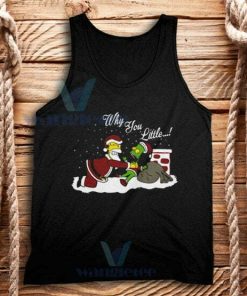 Simpsons Bart Christmas Tank Top Adult Size S-2XL