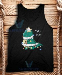 Tree Rex Christmas Tank Top Unisex Adult Size S-2XL