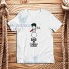 Dab Christmas Snowman T-Shirt Unisex Adult Size S - 3XL