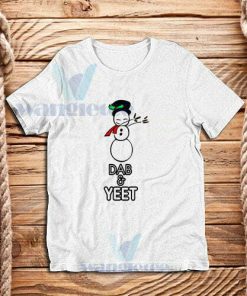 Dab Christmas Snowman T-Shirt Unisex Adult Size S - 3XL