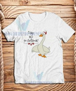 Duck Say No To Christmas T-Shirt Unisex Adult Size S - 3XL