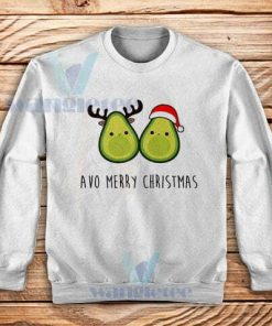 Avo Merry Christmas Sweatshirt Adult Size S-3XL