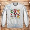 Dabbing Santa Elf Sweatshirt Unisex Adult Size S-3XL