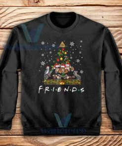 Harry Potter Friend Xmas Sweatshirt Adult Size S-3XL