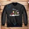 Simpsons Bart Christmas Sweatshirt Adult Size S-3XL