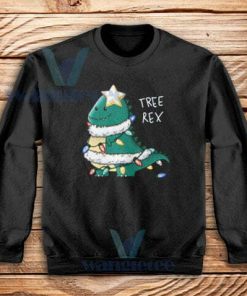 Tree Rex Christmas Sweatshirt Unisex Adult Size S-3XL