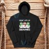 Chillin With Snowmies Hoodie Adult Size S-3XL