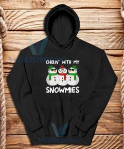 Chillin With Snowmies Hoodie Adult Size S-3XL