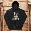 Cow Santa Hat Christmas Hoodie Adult Size S-3XL