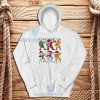 Dabbing Santa Elf Hoodie Unisex Adult Size S-3XL