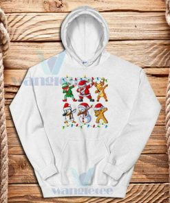 Dabbing Santa Elf Hoodie Unisex Adult Size S-3XL