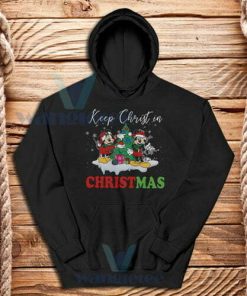 Mickey Mouse Keep Christmas Hoodie Adult Size S-3XL