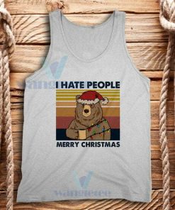 Hate People Christmas Tank Top Unisex Adult Size S-2XL