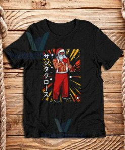 Anime Santa Claus T-Shirt Unisex Adult Size S - 3XL