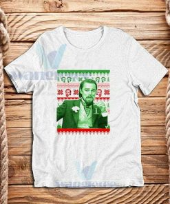 Dicaprio Meme Christmas T-Shirt Unisex Adult Size S - 3XL