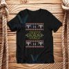 Pew Pew Christmas T-Shirt Unisex Adult Size S - 3XL