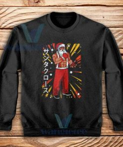 Anime Santa Claus Sweatshirt Unisex Adult Size S-3XL