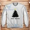 Cute Meowy Christmas Sweatshirt Adult Size S-3XL