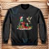 Cute Parrot Christmas Sweatshirt Adult Size S-3XL