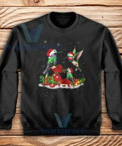 Cute Parrot Christmas Sweatshirt Adult Size S-3XL