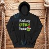 Resting Grinch Christmas Hoodie Adult Size S-3XL