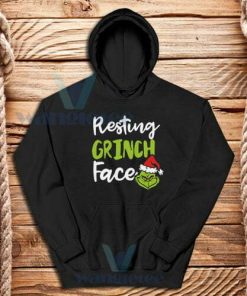 Resting Grinch Christmas Hoodie Adult Size S-3XL