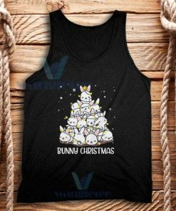 Bunny Christmas Tank Top Unisex Adult Size S-2XL