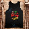 Christmas Santa Skater Tank Top Adult Size S-2XL