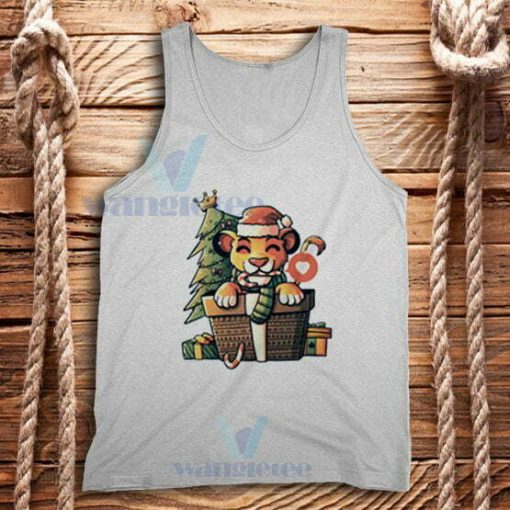 Lion King Cute Christmas Tank Top Adult Size S-2XL