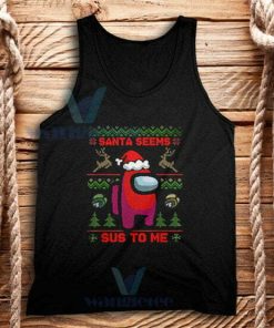 Ugly Christmas Among Us Tank Top Adult Size S-2XL