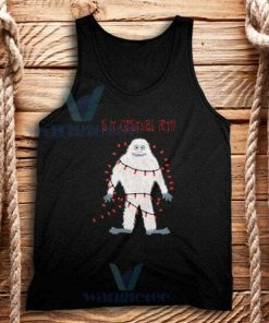 Yeti Christmas Cute Tank Top Adult Size S-2XL